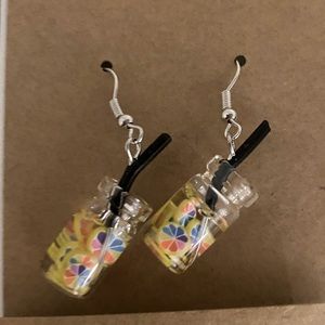 Lemon juice ear ring🍋💛⭐️